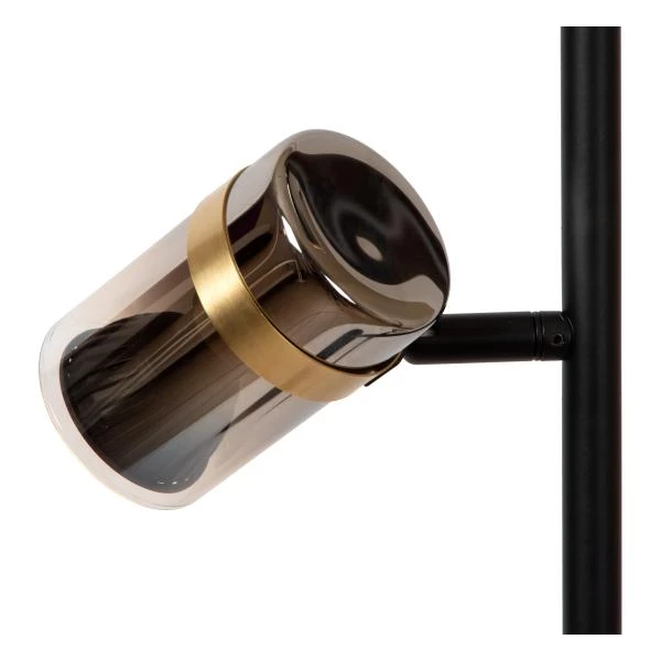 Lucide UPTON - Floor lamp - 3xGU10 - Smoke Grey - detail 2